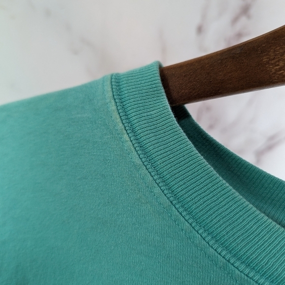 Disneyland Resort Shirt Mens Small Blue Spirit Jersey Spellout Long Football - Picture 8 of 12